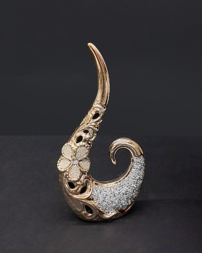 Set ciotola e decorazioni strass