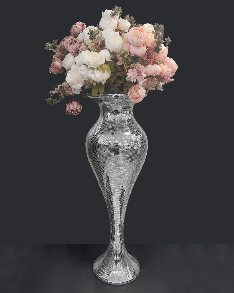 Vaso decorativo argento