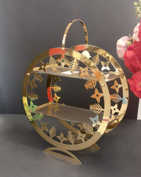 Vassoio oro multipiano