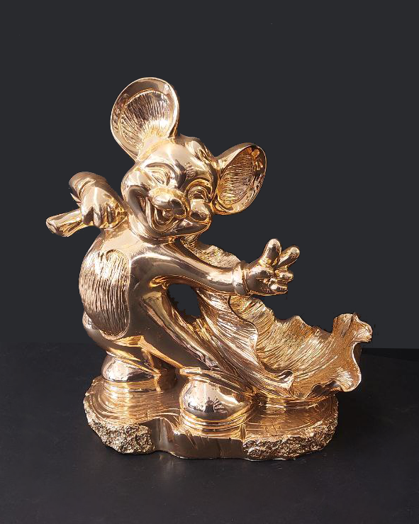 Statua topolino svuota tasche