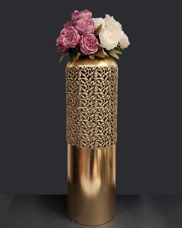 Vaso decorativo oro o argento