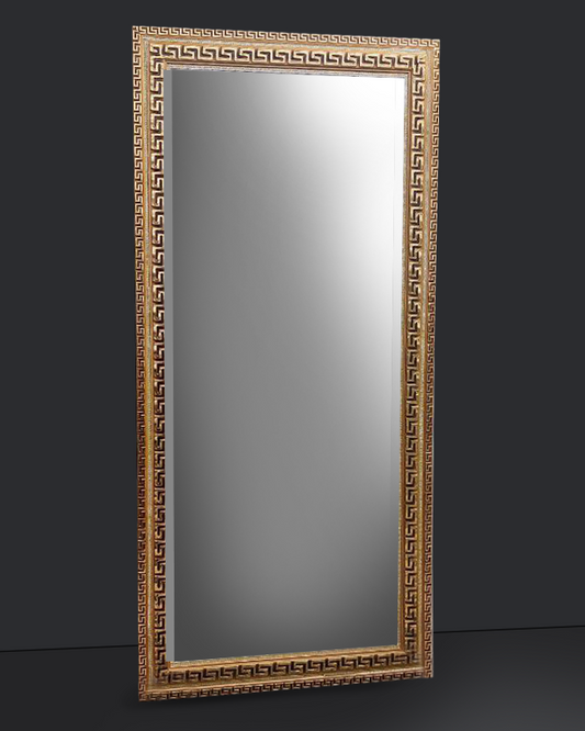 Specchio decorativo oro o nero e oro