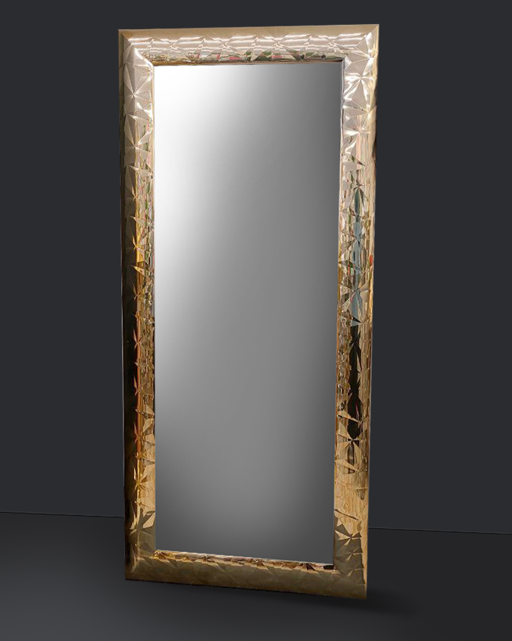 Specchio decorativo oro