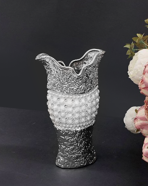 Vaso con strass