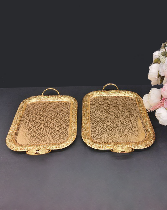 Set di Vassoi oro