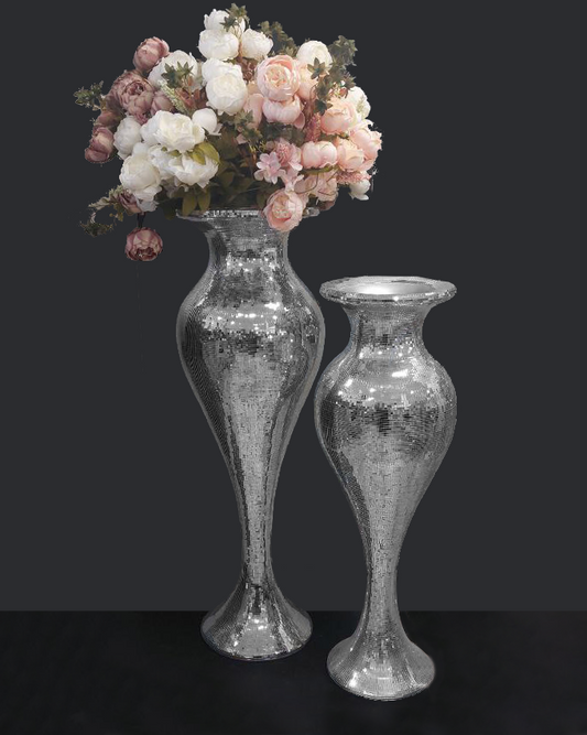 Vaso decorativo argento