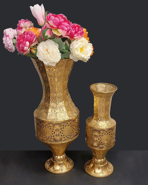 Vaso decorativo oro