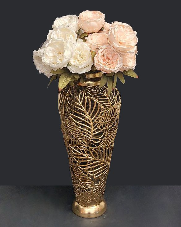 Vaso decorativo oro