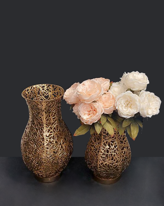 Vaso decorativo oro