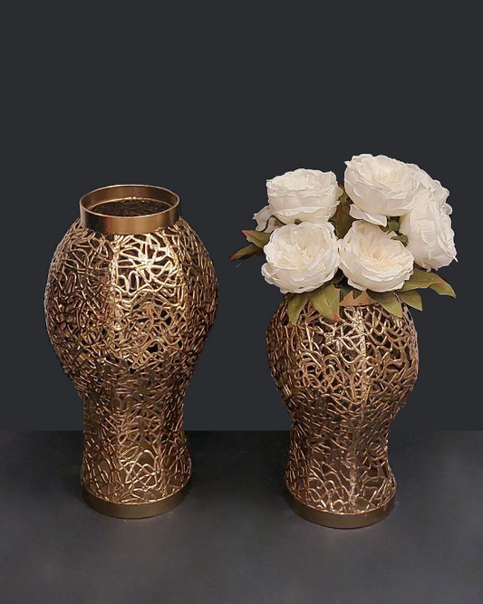 Vaso decorativo oro