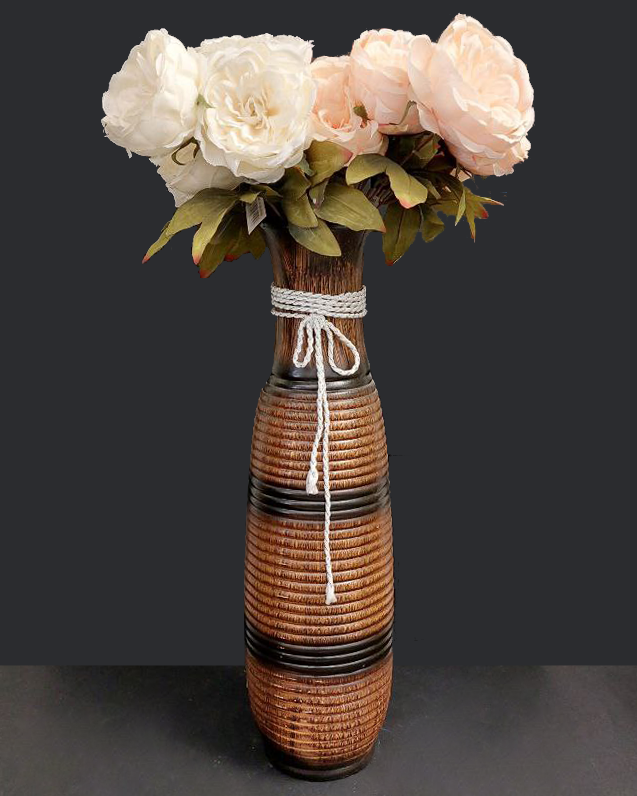 Vaso decorativo legno