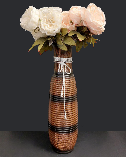 Vaso decorativo legno