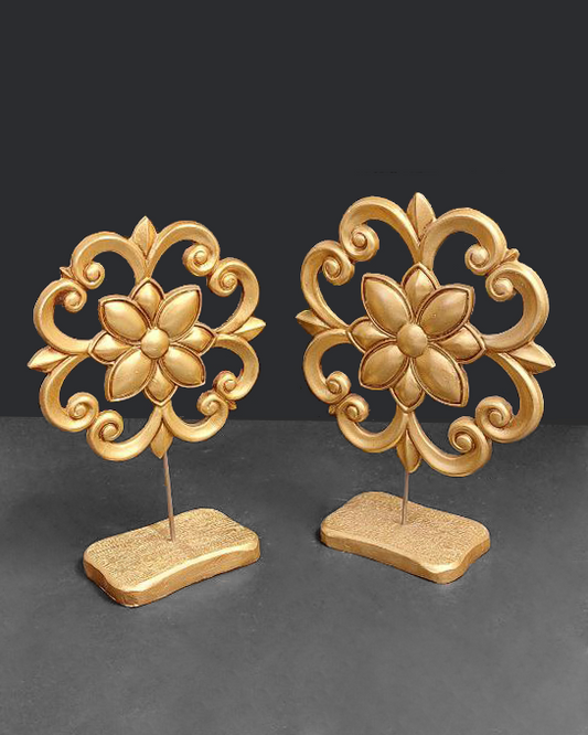 Coppia decorazione oro o argento