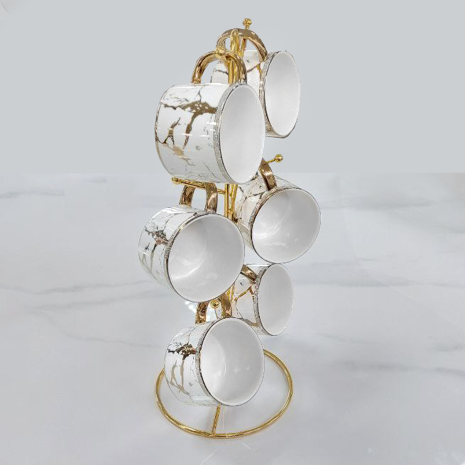 Set tazze con stand
