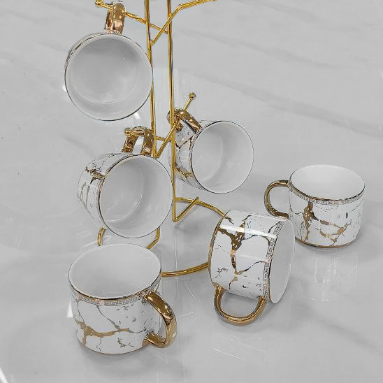 Set tazze con stand