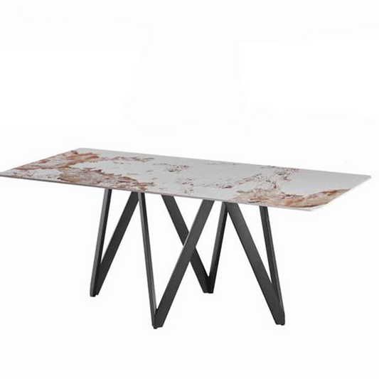 Tavolo da Pranzo Stella in Ceramica